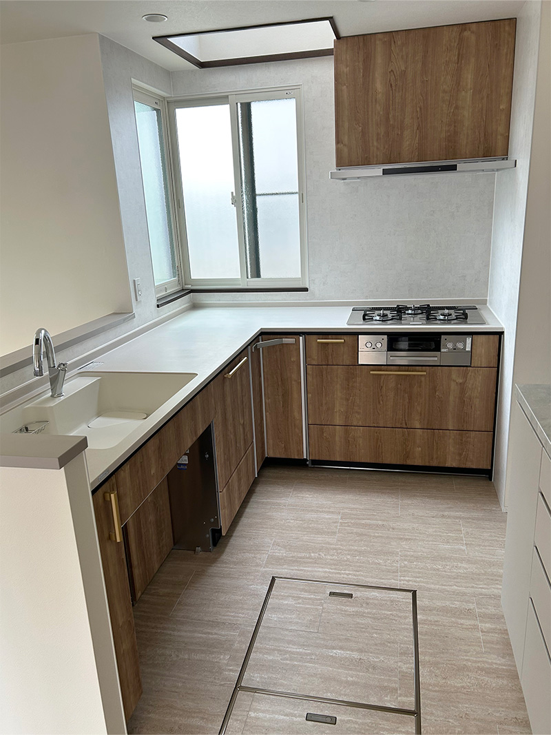 野村様邸キッチン